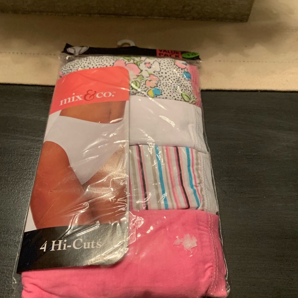 Women's Red Hi-Cut Panties